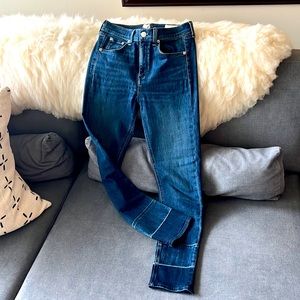 Rag & Bone LIMITED EDITON denim. Unique detailing at ankle.